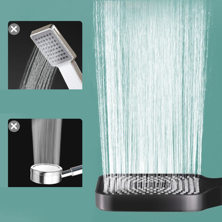 Lisslune | Contemporary Square Handheld Showerhead 3 Setting Spray Head