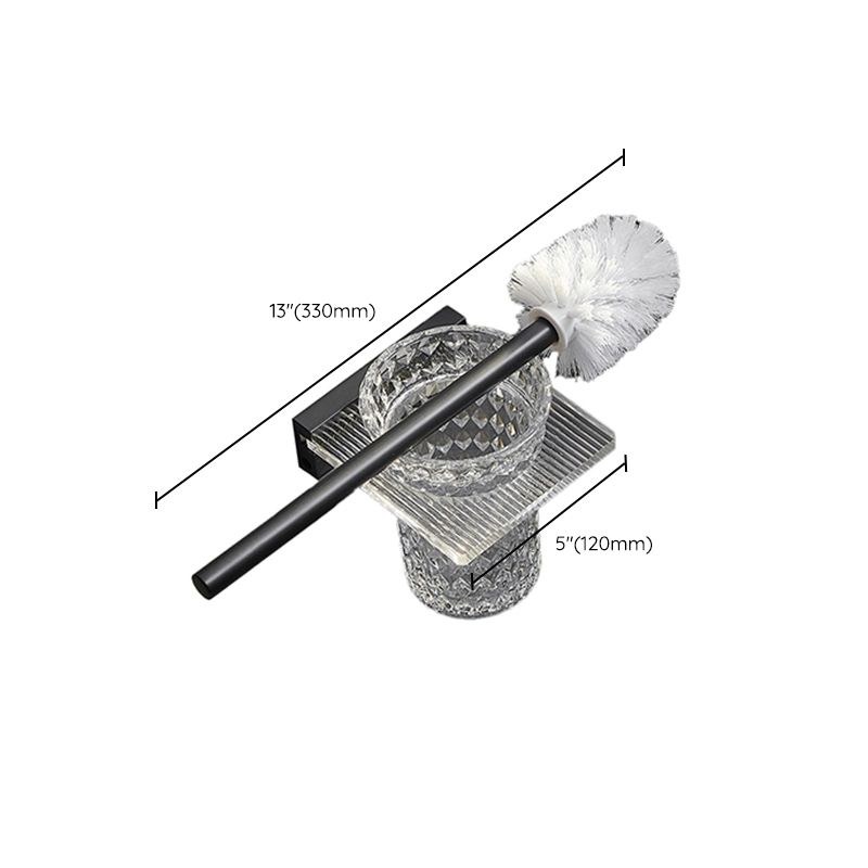 Lisslune | Modern Bathroom Accessory Set Shelf/Towel Holder & Bathrobe Hook included