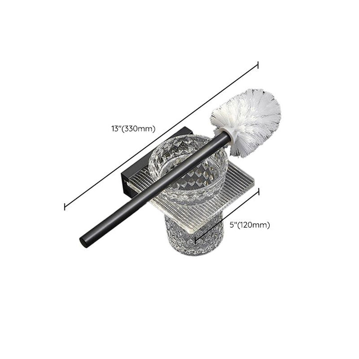 Lisslune | Modern Bathroom Accessory Set Shelf/Towel Holder & Bathrobe Hook included