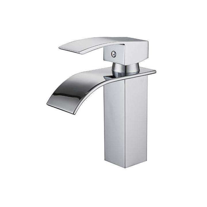 Lisslune | Waterfall Faucet Sink Bathroom Faucet Light Luxury Sink Faucet