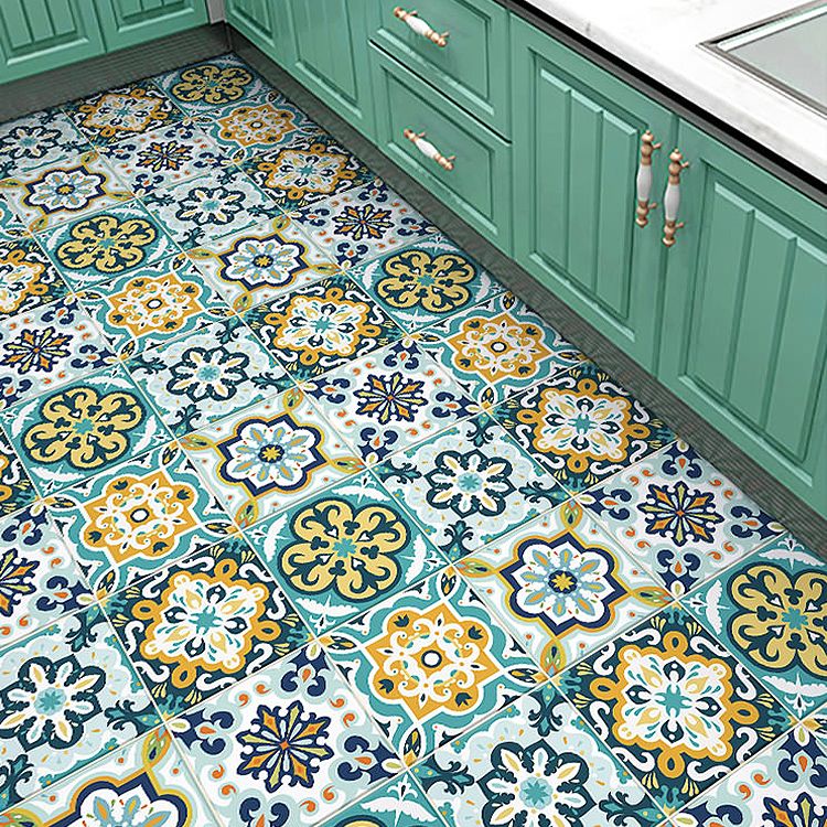 Lisslune | Square Spanish Single Tile Mold Resistant Peel & Stick Tile
