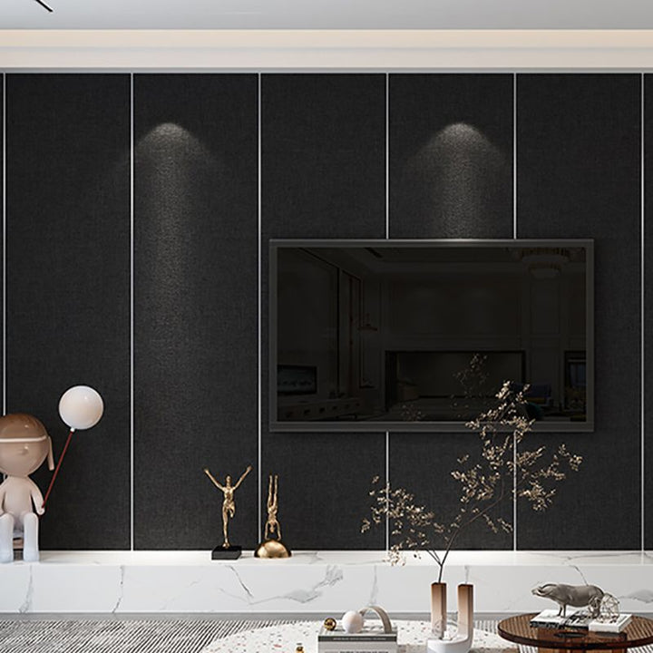 Lisslune | Modern Peel and Stick Panel Waterproof Wall Covering for Living Room