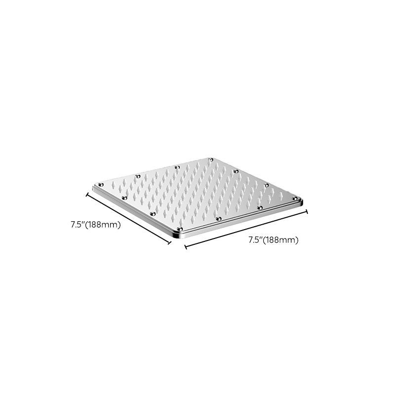 Lisslune | Solid square showerhead Standard spray pattern Large showerhead