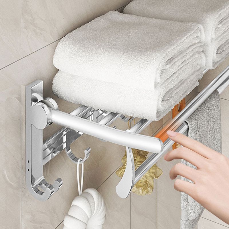 Lisslune | Metal Bathroom Hardware Set Adhesive Installation Bathroom Accessory Kit