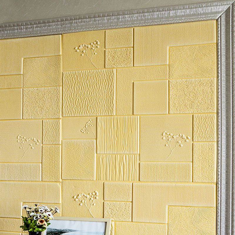 Lisslune | Industrial Wall Plank 3D Brick Bathroom Living Room Wall Panel Set of 1
