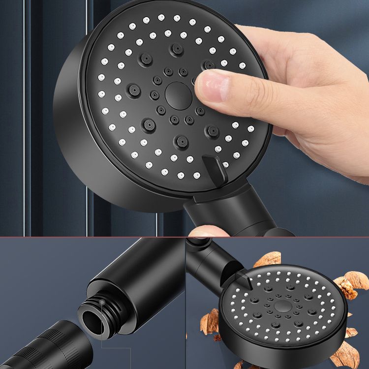 Lisslune | Modern Handheld Supercharged Showerhead Round Turbo Spray Head