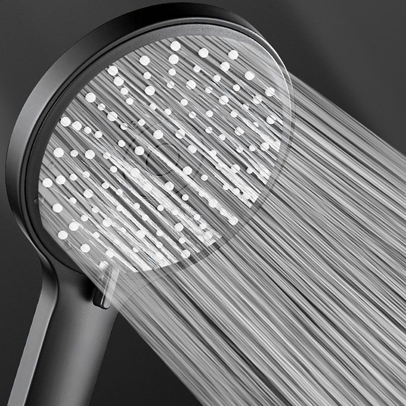 Lisslune | ABS Plastic Handheld Shower High Pressure 5 Spray Patterns Wall Mounted Showerhead