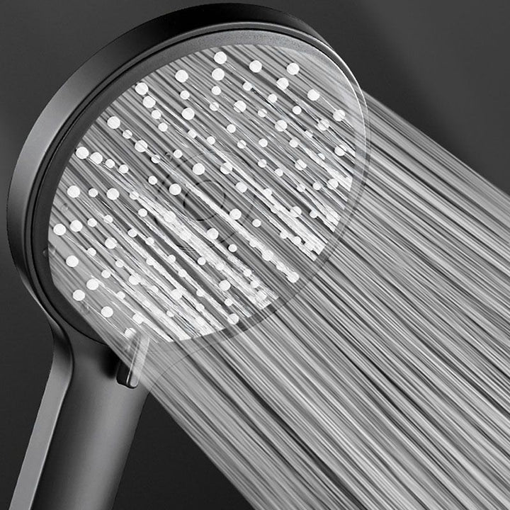 Lisslune | ABS Plastic Handheld Shower High Pressure 5 Spray Patterns Wall Mounted Showerhead
