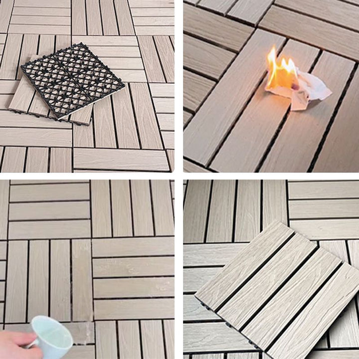 Lisslune | Composite tiles Waterproof tiles for indoor and outdoor use