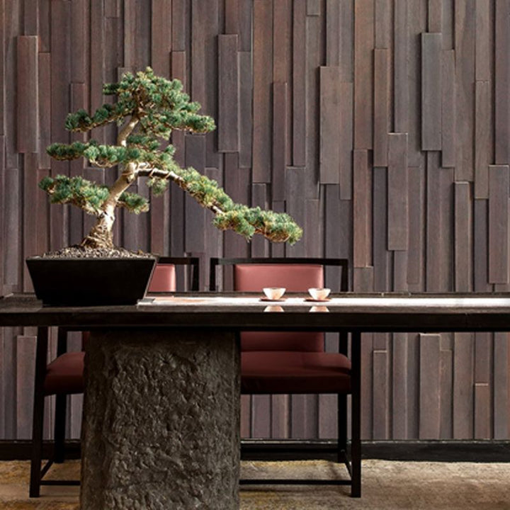 Lisslune | Wood Wall Panel Modern Simple Home Living Room Wall Panel (1-Pack)