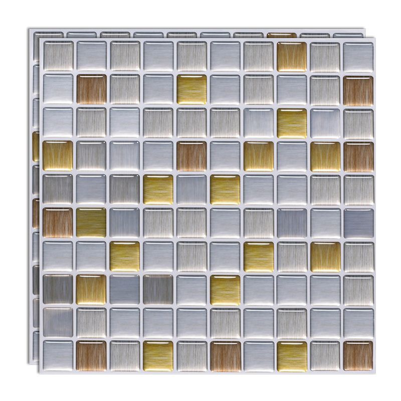Lisslune | Modern Peel and Stick Backsplash Wall Tile PVC Peel & Stick Field Tile