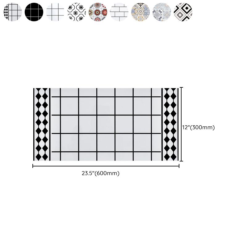 Lisslune | Stylish Mosaic Tile Waterproof Peel-and-Stick Backsplash Tiles