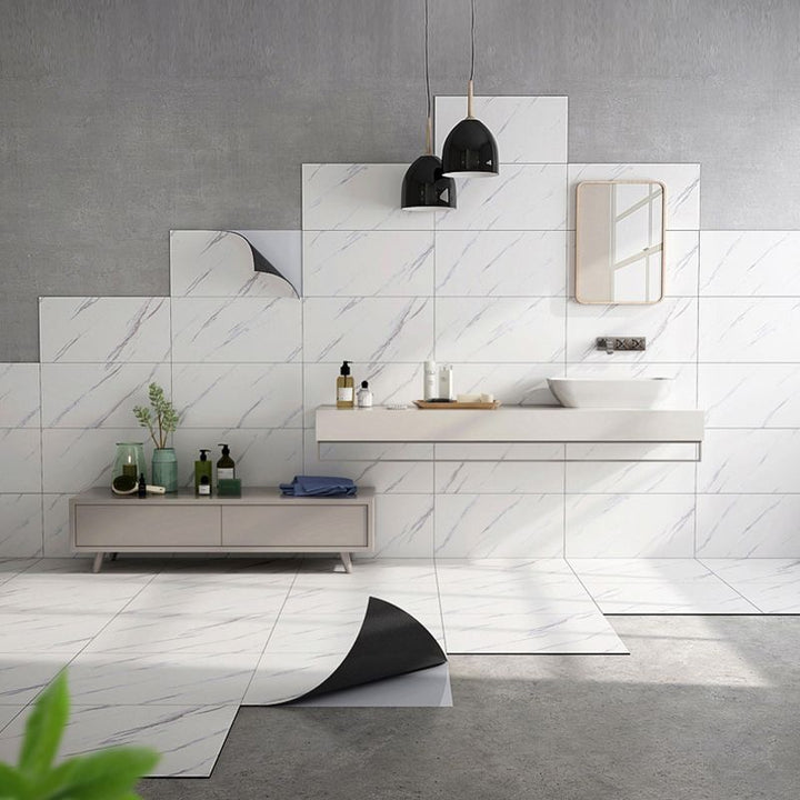 Lisslune | Modern Peel-and-Stick Wall Tile PVC Peel/Stick Wall Tile