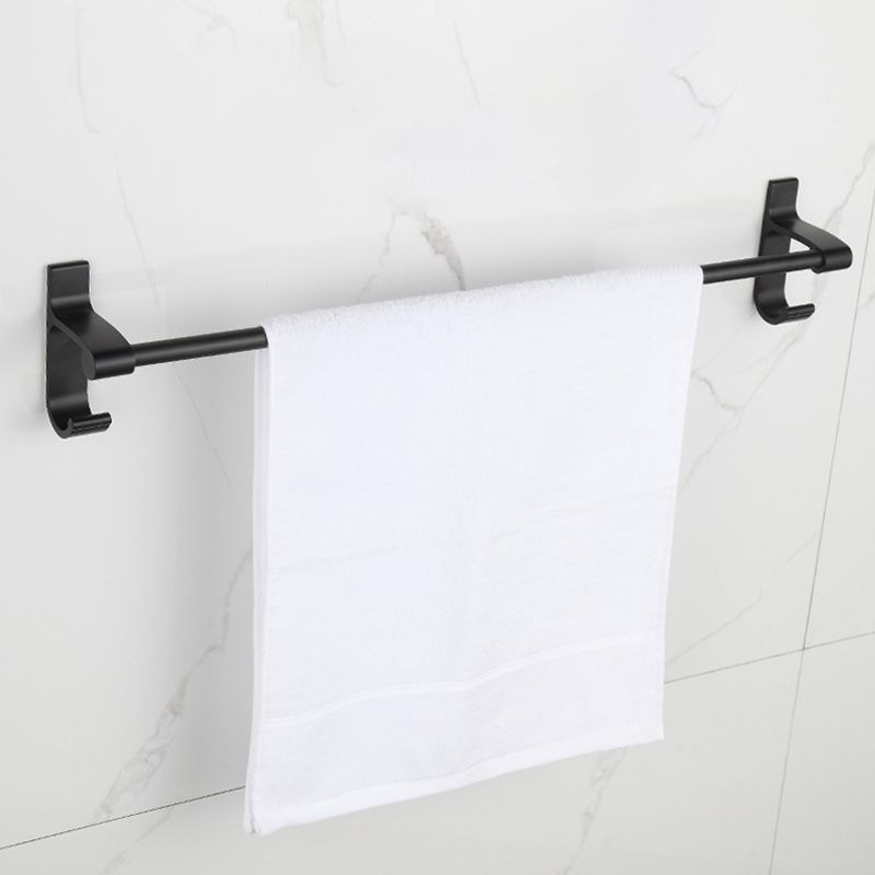 Lisslune | Modern Matt Black Bathroom Shelf Paper Holder Bathroom Accessory Set