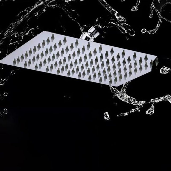 Lisslune | Traditional Dual Shower Head Square Wall Mounted Dual Shower