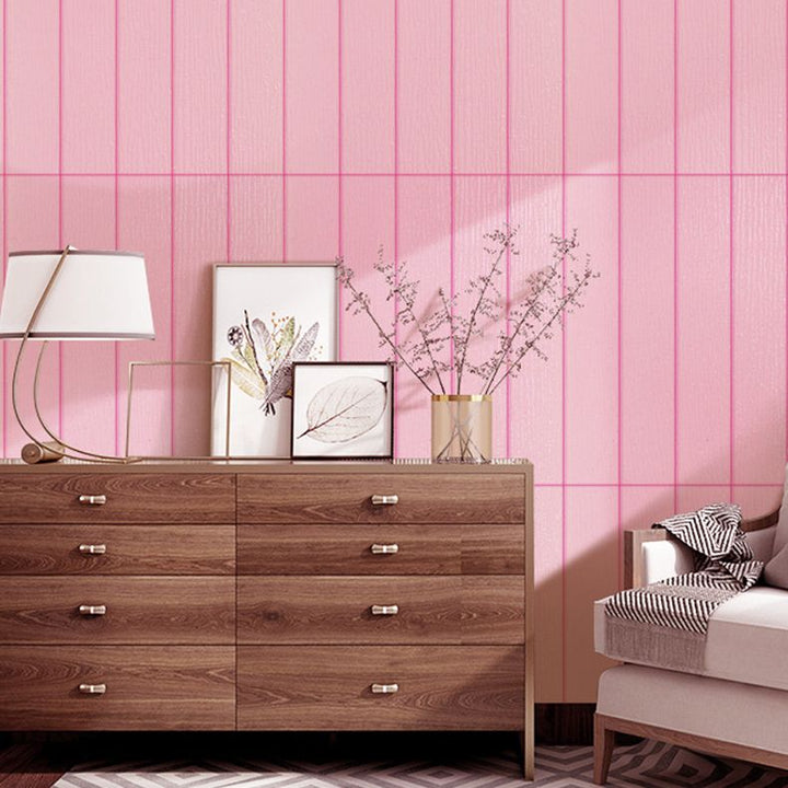 Lisslune | Peel and Stick Back Wall Panels Plastic Contemporary Back Wall Panels