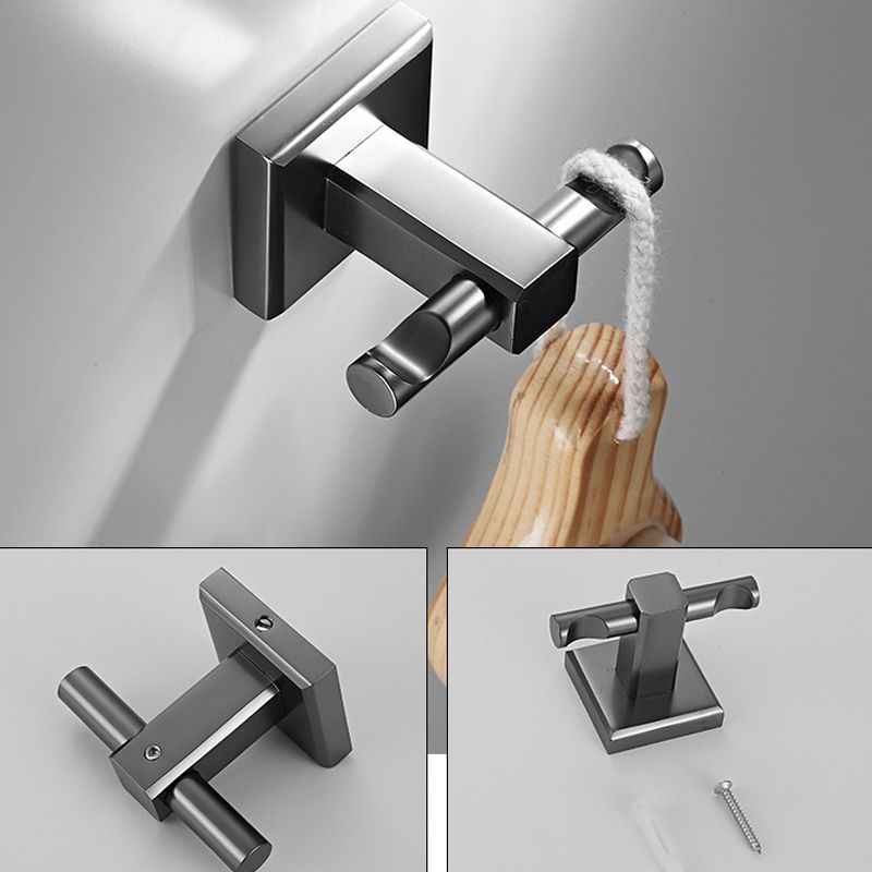 Lisslune | Traditional Brass Bathroom Accessory Set Gray Bathroom Accessory Set