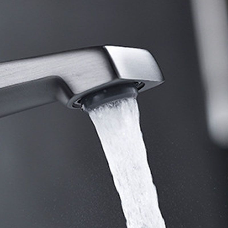 Lisslune | Modern Basin Mixer Lever Handle Copper Low Arc Basin Mixer