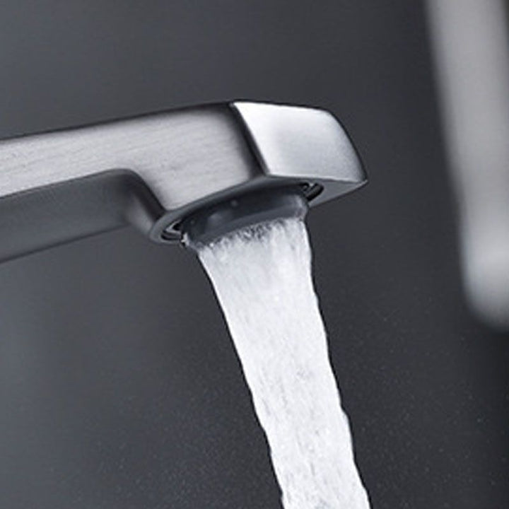 Lisslune | Modern Basin Mixer Lever Handle Copper Low Arc Basin Mixer