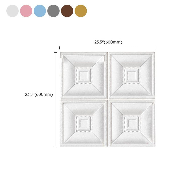 Lisslune | Glam Cord Access Panel PVC Self-Adhesive 3D Embossing Waterproof Wall Panel