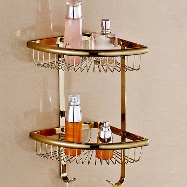Lisslune | Traditional Style Golden Bathroom Accessories as a Single Item or in a Set