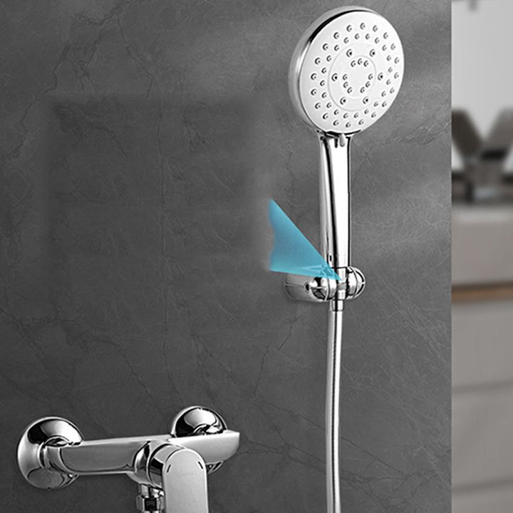 Lisslune | Modern Round Hand Shower 3 Spray Patterns Wall Mounted Hand Shower