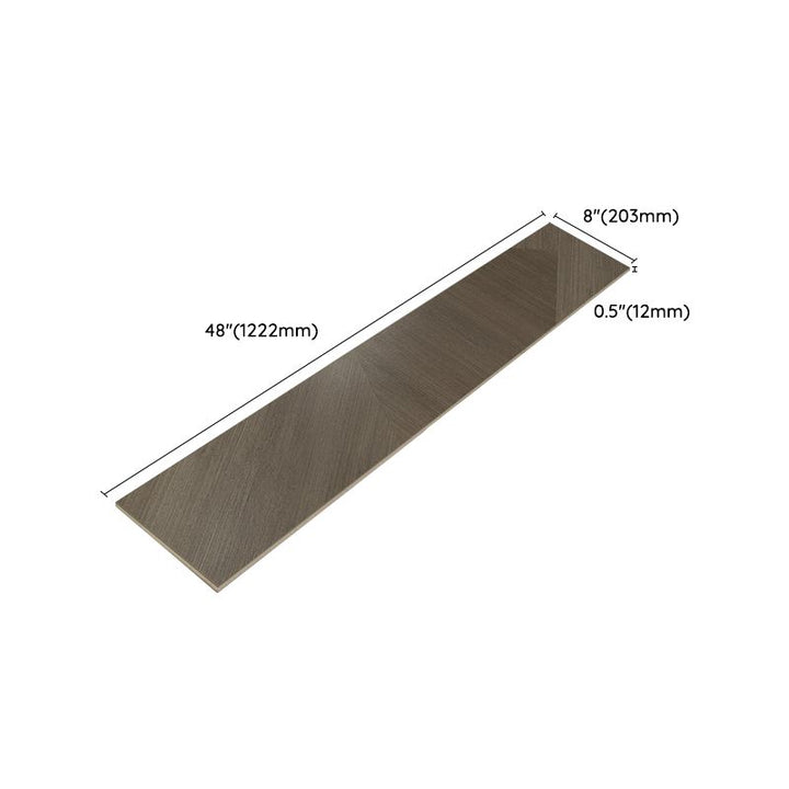 Lisslune | Water-resistant laminate click-lock brown wood laminate flooring