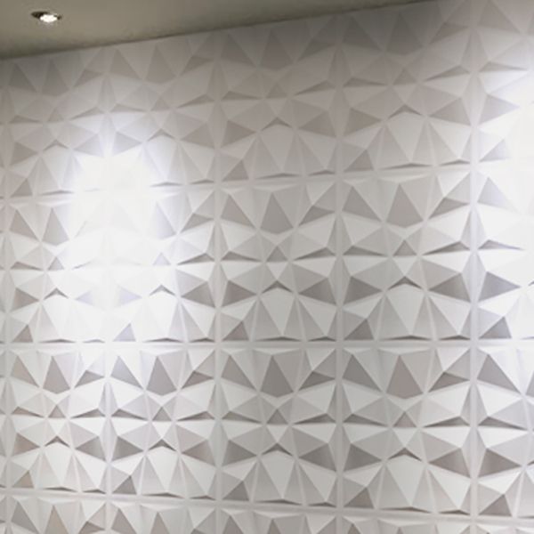 Lisslune | Modern Zinc Back Wall Panel Smooth Upholstered Wall Ceiling in Black and White