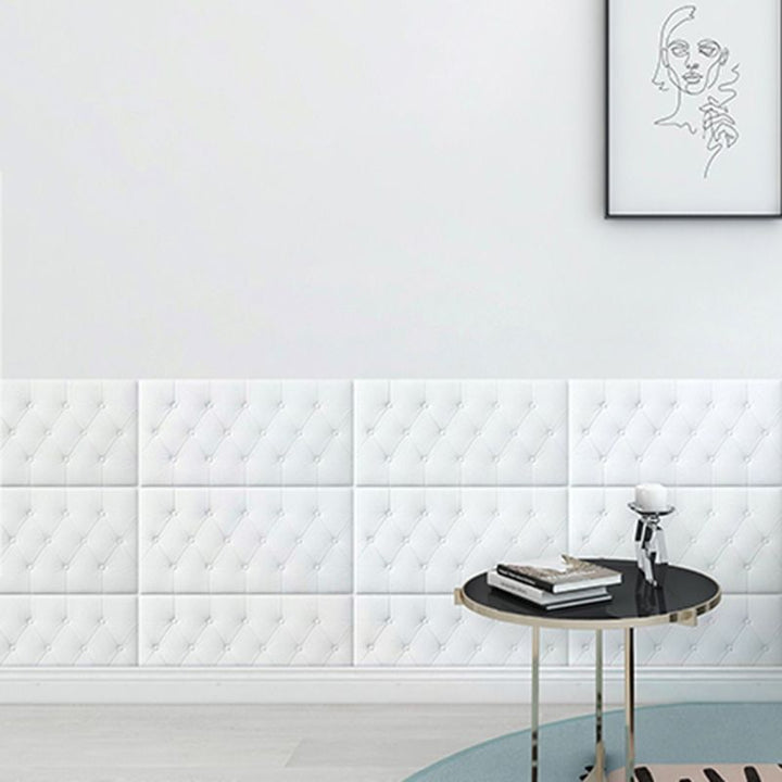 Lisslune | Modern Wall Cladding Living Room Peel and Stick 3D Embossing Waterproof Wall Cladding