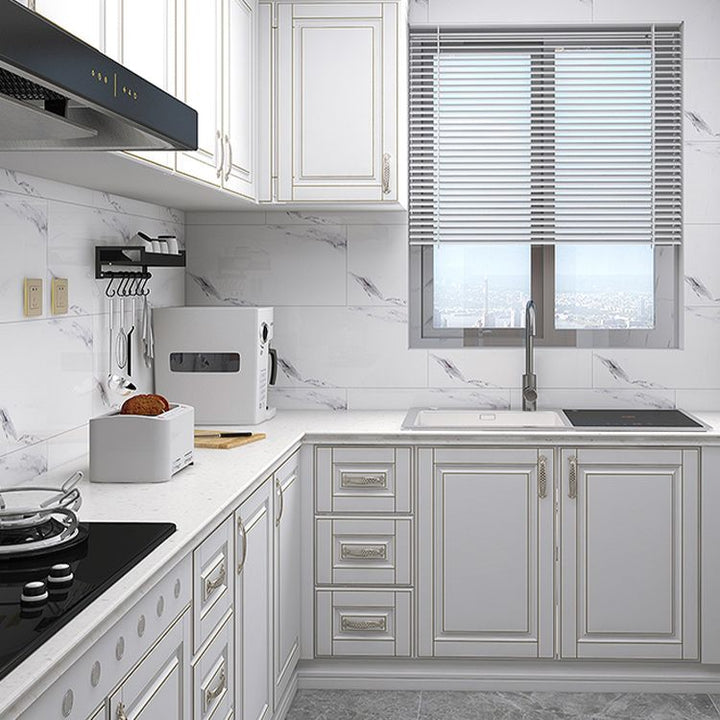 Lisslune | PVC Tile Stripping and Applying Tile Kitchen Waterproof Splash Protection Stripping and Applying Wall Tile