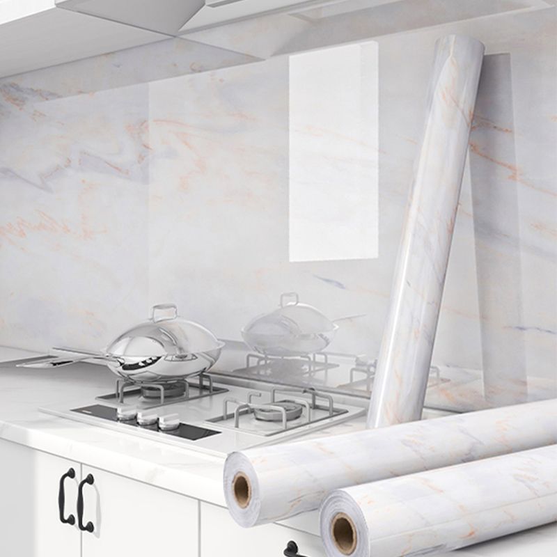 Lisslune | 23.6" Rectangular Single Plate PVC Peel and Stick Tile for the Kitchen