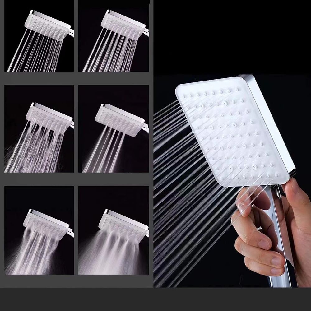 Lisslune | Classic Handheld Showerhead Standard Round Showerheads in Silver