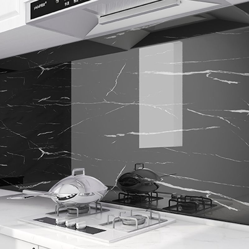 Lisslune | 23.6" Rectangular Single Plate PVC Peel and Stick Tile for the Kitchen