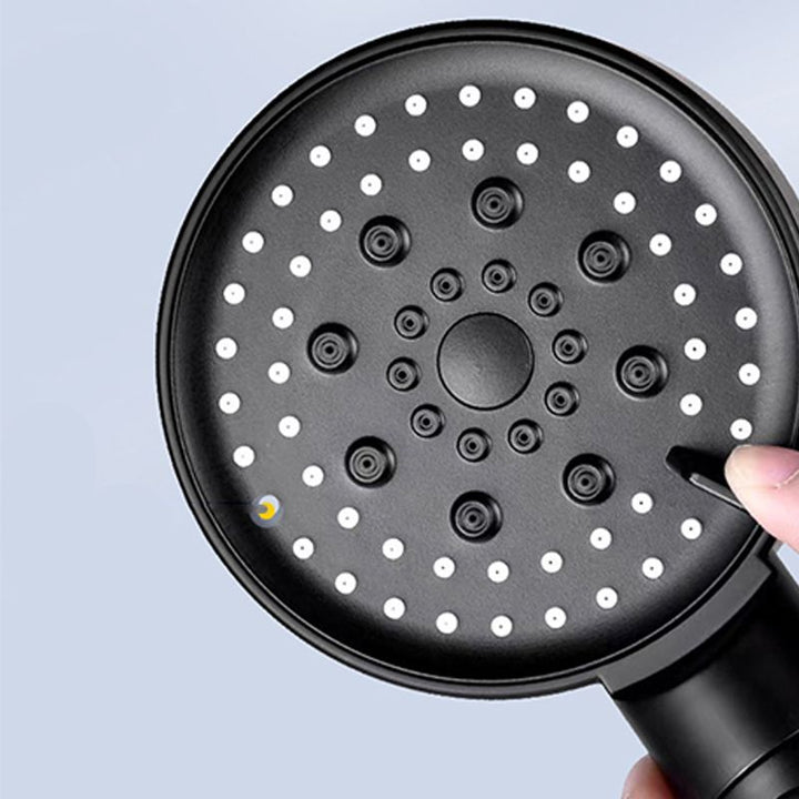 Lisslune | Metal Shower Head Combo Modern Adjustable Spray Pattern Hand Shower