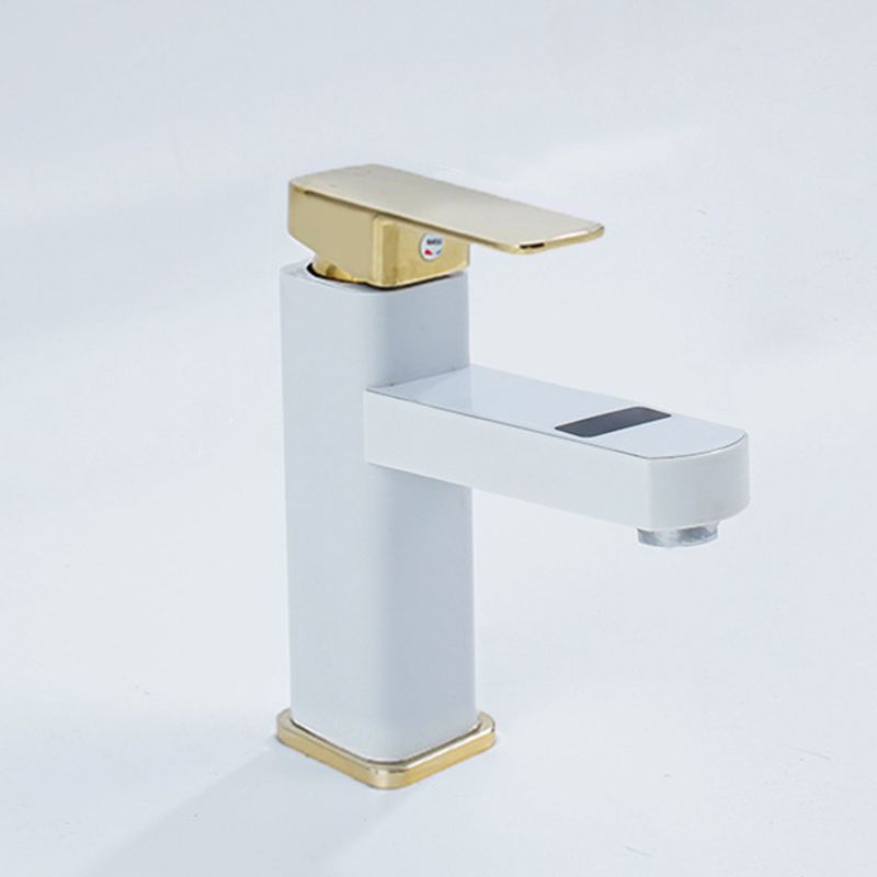 Lisslune | Contemporary sink faucet Digital display Monochrome Low arch basin Bathroom sink