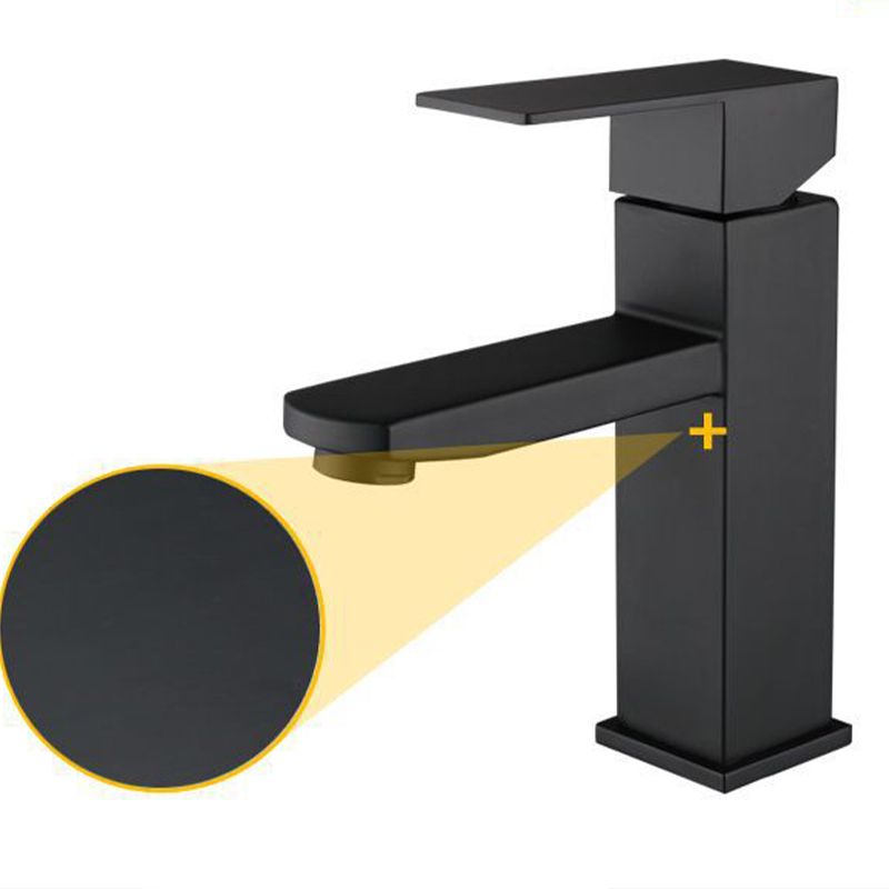 Lisslune | Modern sink faucet centerset bathroom sink faucet in black
