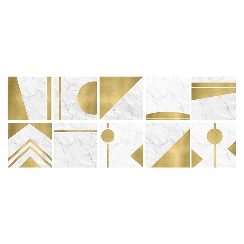 Lisslune | Contemporary Mosaic Tile Peel and Stick Tile Kitchen Backsplash Peel and Stick Wall Tile