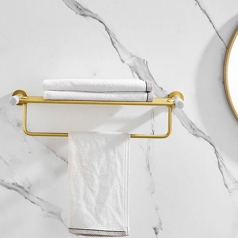 Lisslune | 7-piece bathroom accessory set marble and metal bathroom hardware