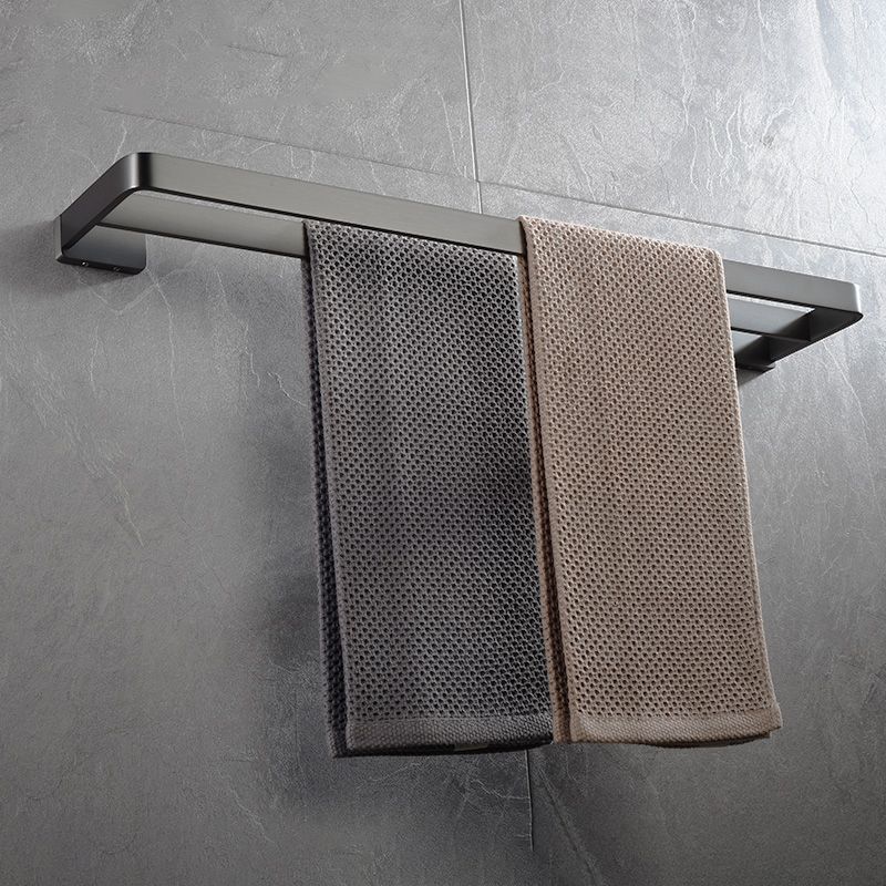Lisslune | Gray metal modern bathroom accessories as a single item or as a set