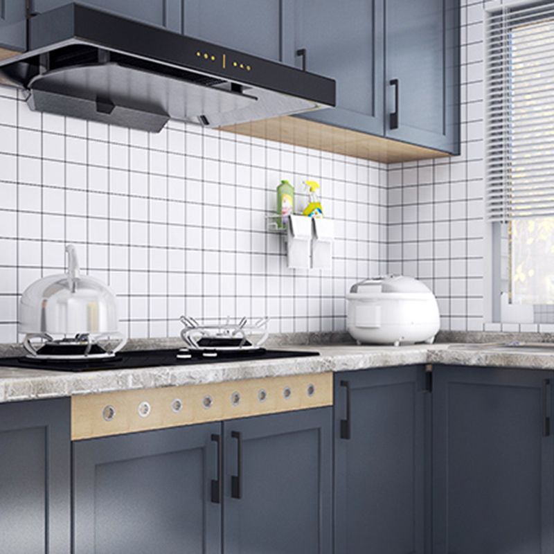 Lisslune | Individual Tile Peel and Stick Backsplash Contemporary Kitchen Paper