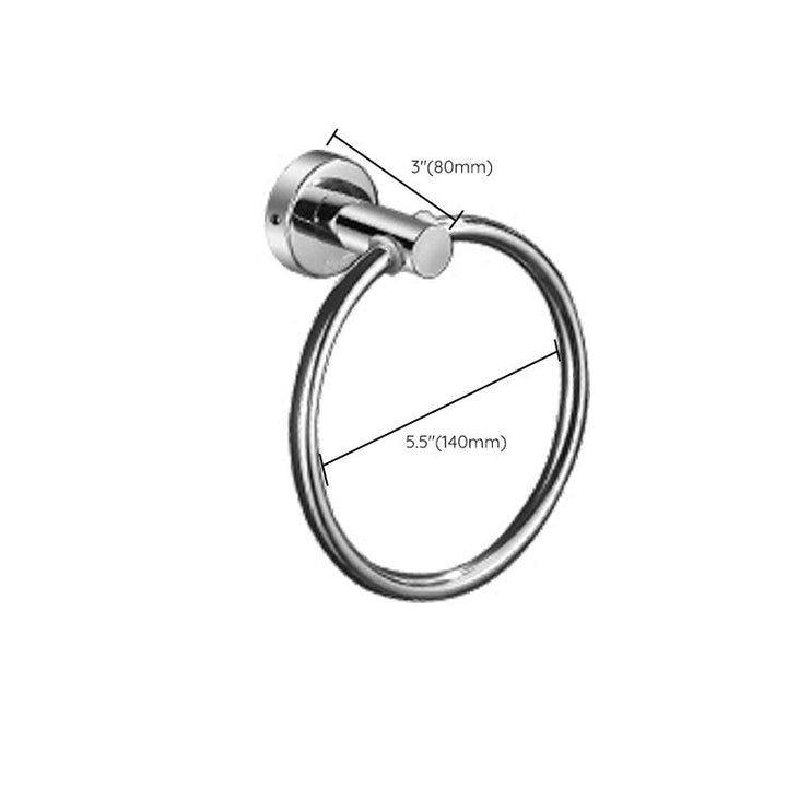 Lisslune | Modern Bathroom Set Stainless Steel Bathroom Shelf Bathroom Accessory Set