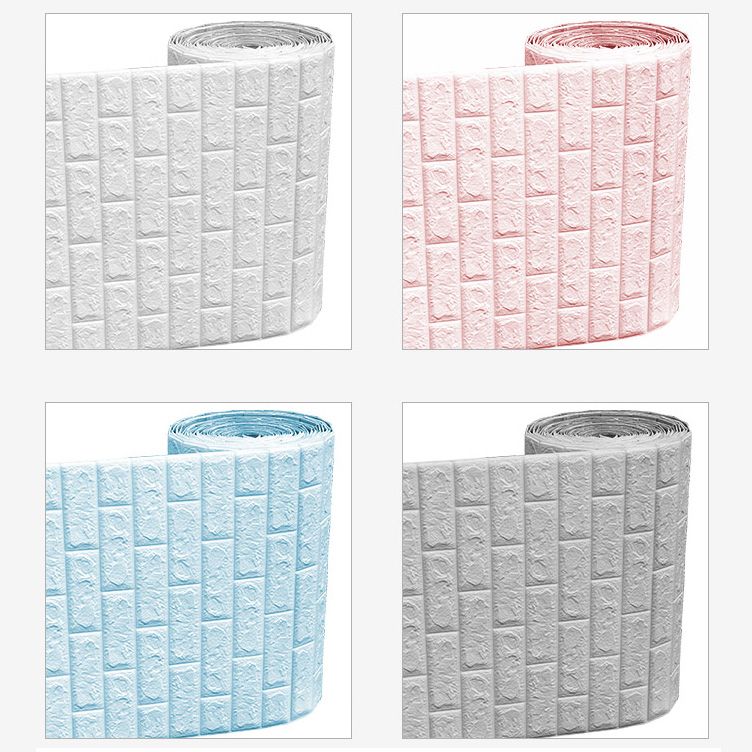 Lisslune | Modern Pearl Wainscoting Waterproof PVC Wall Access Panel Peel and Stick Wall Tile
