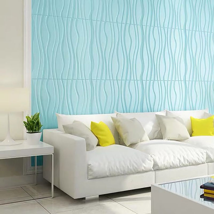 Lisslune | Back Wall Panels 3D Embossing Peel and Stick Wall Covering for the Living Room