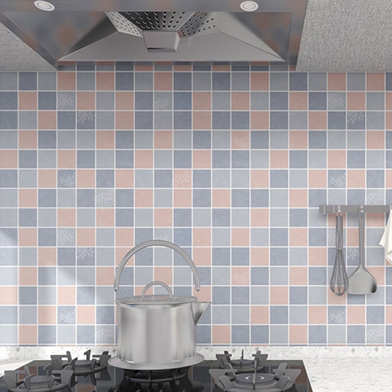 Lisslune | Modern Peel and Stick Wallpaper Smooth Removable and Adhesive Background Tiles for the Kitchen