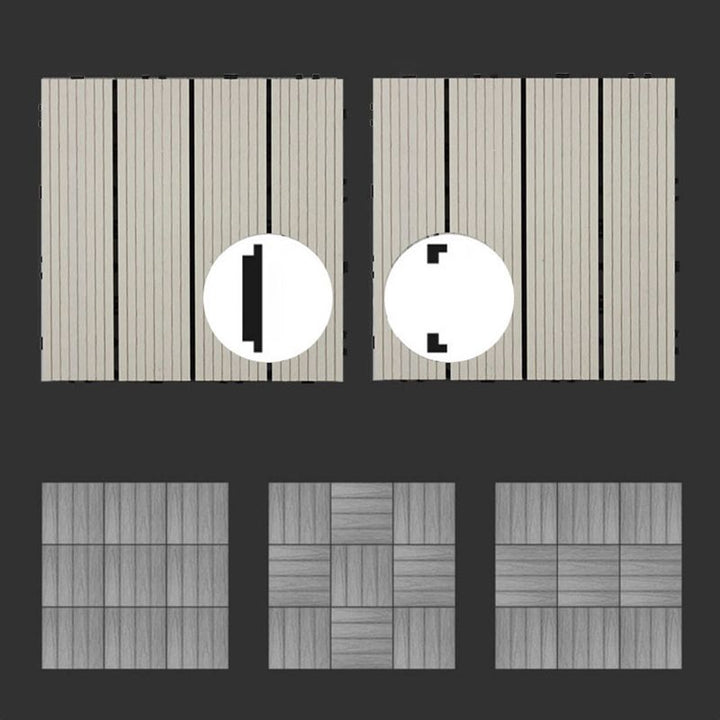 Lisslune | Composite tiles Waterproof tiles for indoor and outdoor use