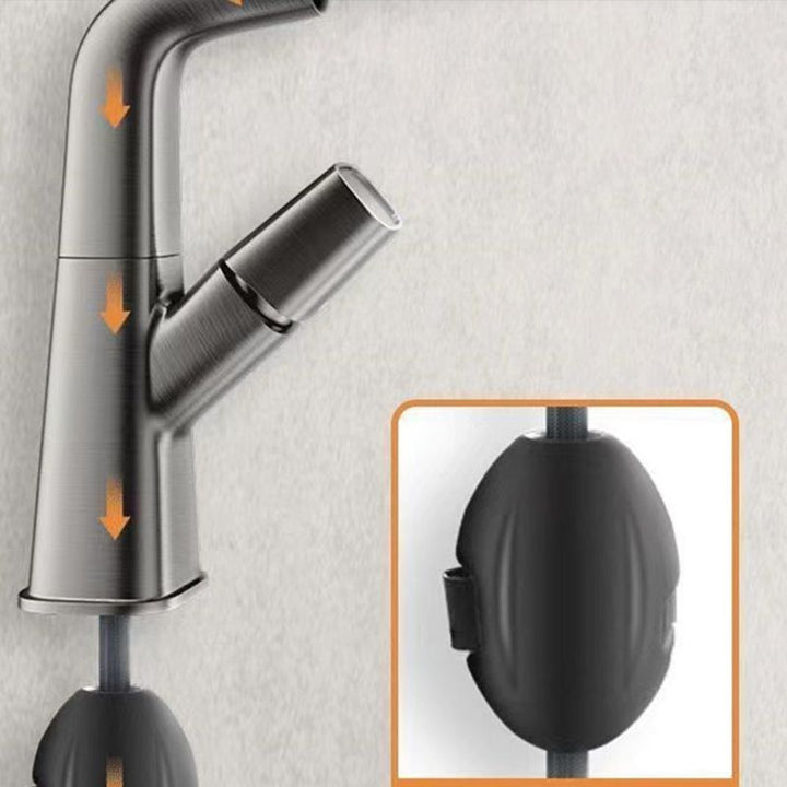 Lisslune | Modern Centerset Bathroom Faucet Single Color Copper Sink Faucet