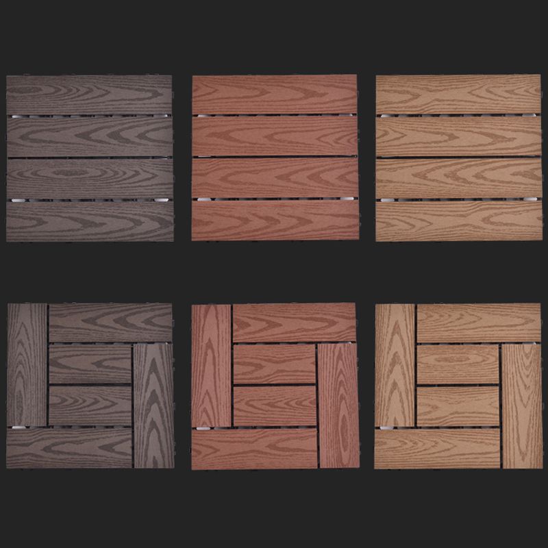Lisslune | Modern plastic wood laminate deck outdoors, mold-resistant laminate