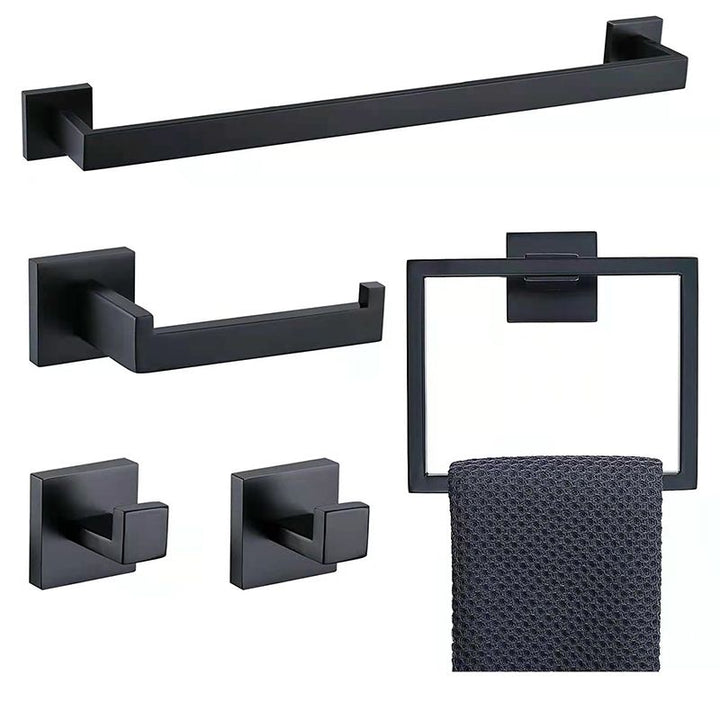 Lisslune | Stainless Steel Bathroom Accessories Single Piece or in Set Modern Bathroom Set