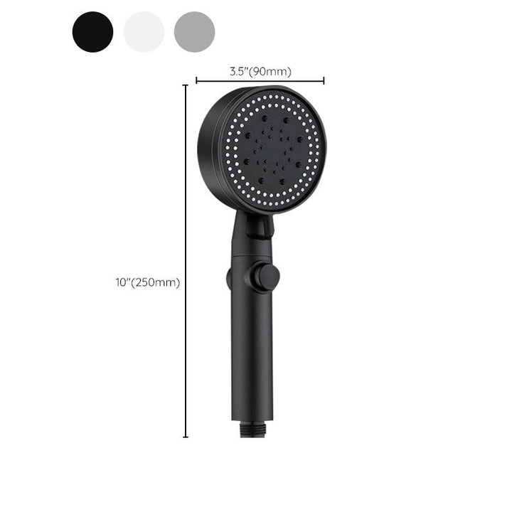Lisslune | Contemporary Shower Head Combination Handheld Shower Plastic Wall Mount Round Shower Head