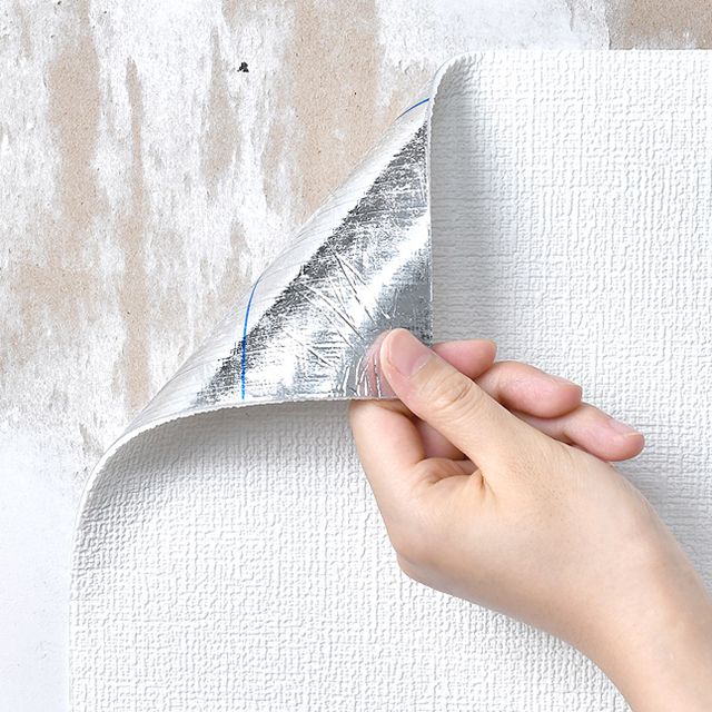 Lisslune | Modern Pearl Wall Molding Flat Wall Access Panel Peel and Stick Foam Baseboard